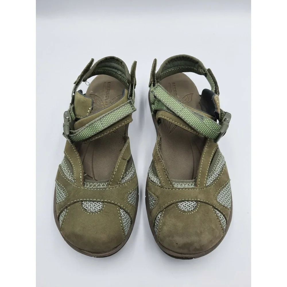 Merrell Azura Size 6 Wrap Closed Toe Hiking Comfort Sport Sandal Black J35318